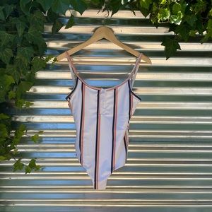 Sweet Striped Cheeky Tavik One Piece Swimsuit